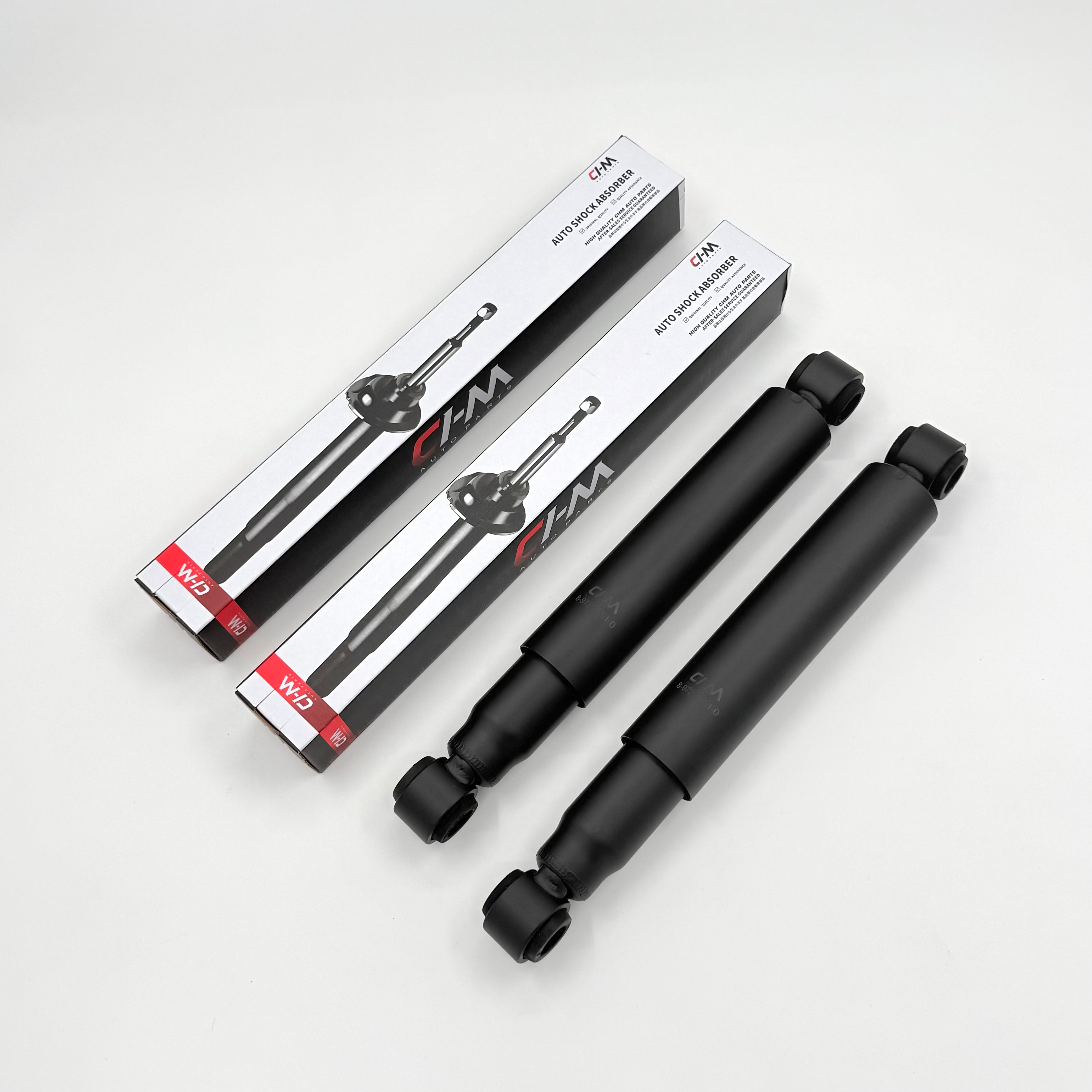 Pair of Shock Absorber Rear Left Right For Isuzu NQR NPR NPR-HD 4HE1 4.8L 4HK1 5.2L 1998-2009 - GoTrucky