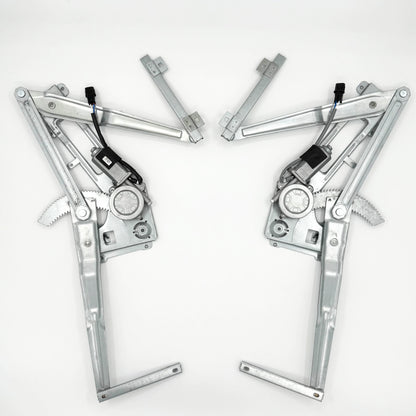 Pair of Window Regulator Electric + MOTOR Right + Left For ISUZU NRR NPR NPR - HD NQR 1994 - 07 - GoTrucky