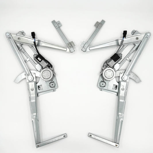 Pair of Window Regulator Electric + MOTOR Right + Left For ISUZU NRR NPR NPR - HD NQR 1994 - 07 - GoTrucky