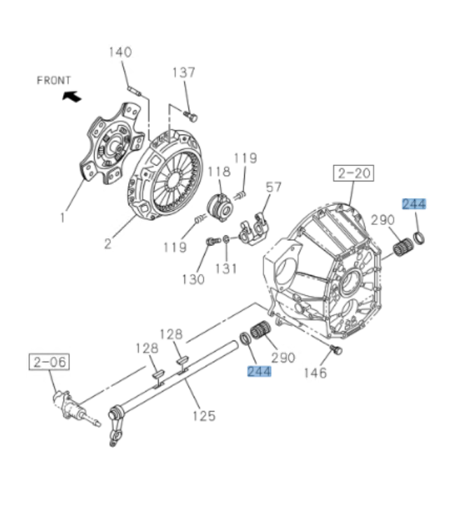 Seal Dust Clutch Shaft Lever For ISUZU NRR NQR NPR NPR - HD MZZ6 02 - 12 - GoTrucky