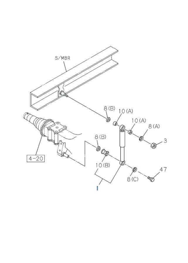 Shock Absorber Rear Left Right For Isuzu NQR NPR NPR-HD 4HE1 4.8L 4HK1 5.2L 1998-2009 - GoTrucky