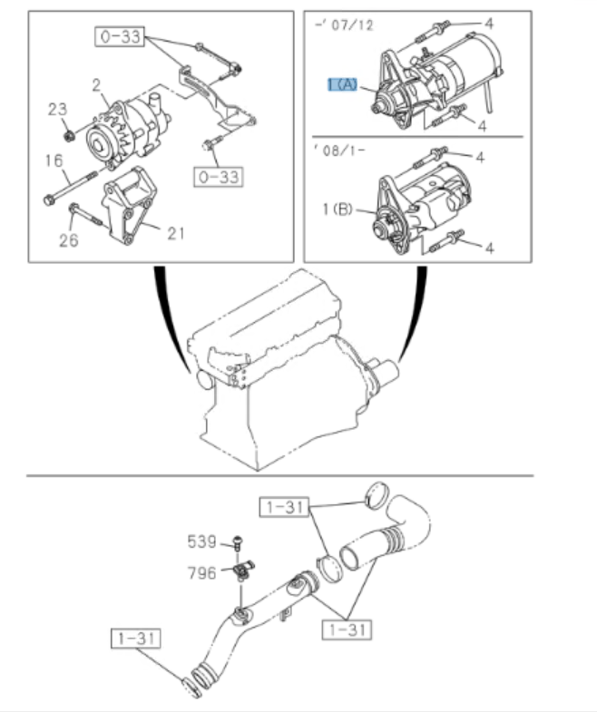 Starter For ISUZU NPR NPR - HD NQR NRR 4.8L 4HE1 5.2L 4HK1 12V 3kW 99 - 07 - GoTrucky