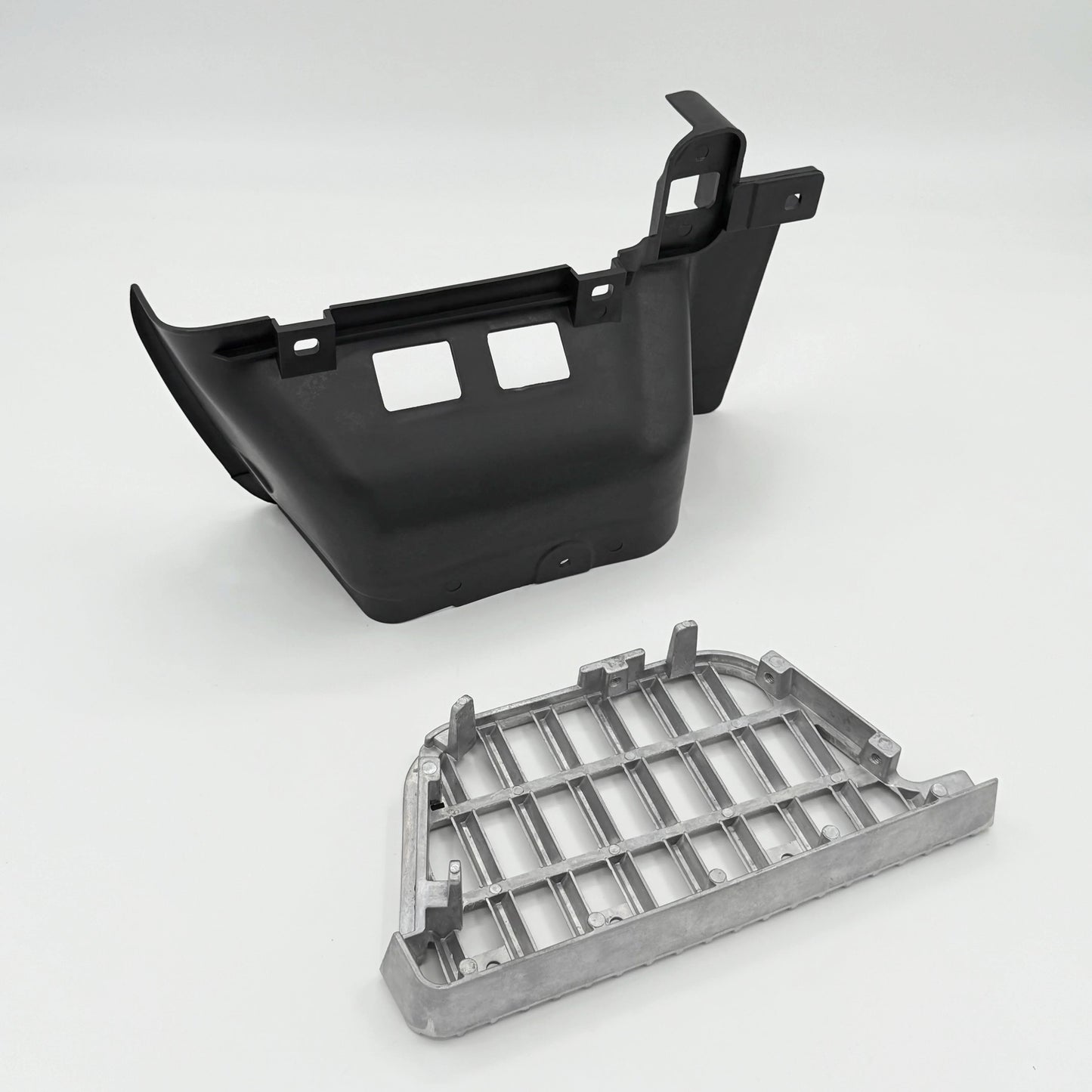 Step Plate + Support Set Left Driver Side For ISUZU NRR NPR NQR NPR - HD 96 - 04 - GoTrucky