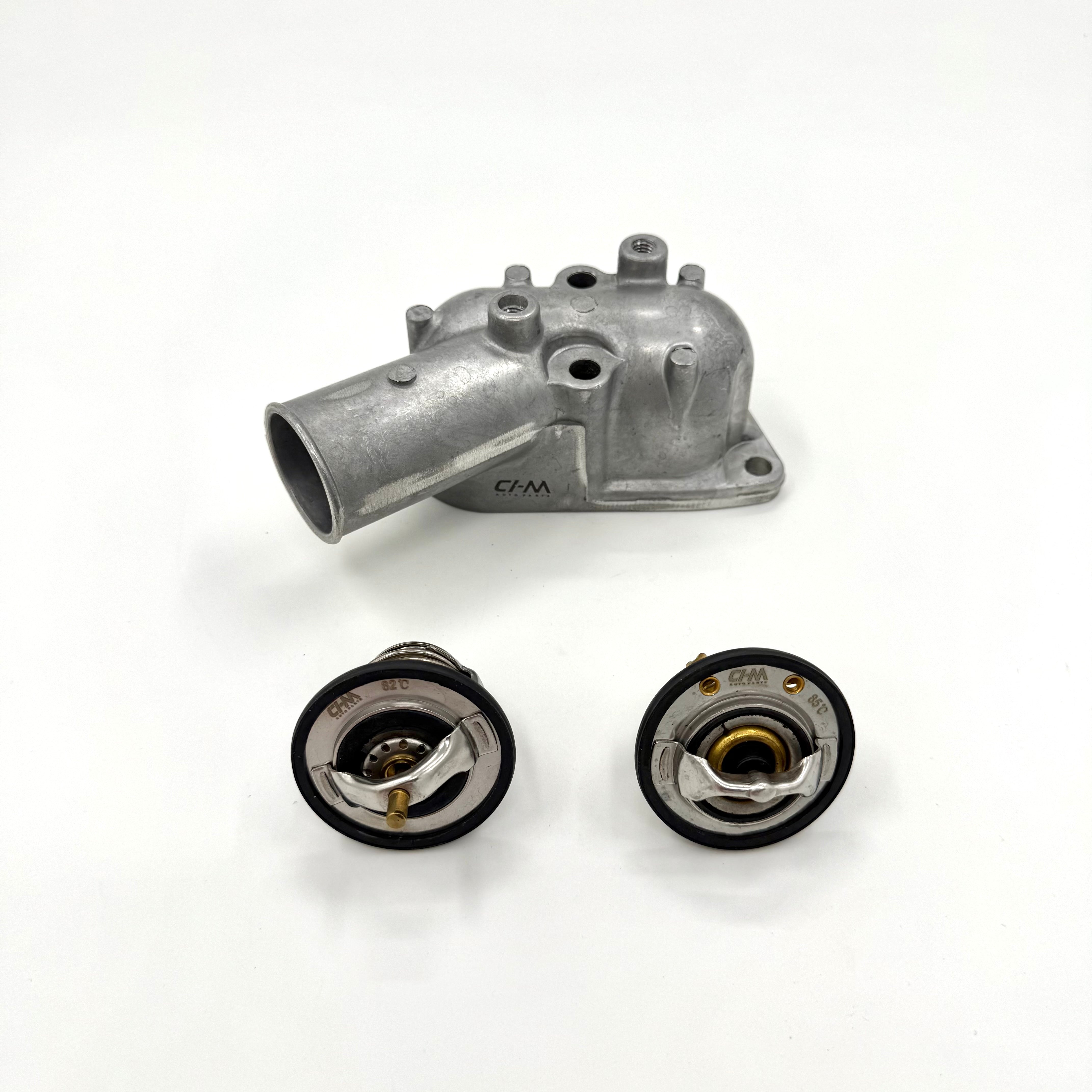 Thermostat 85℃ and 82℃ + Housing for ISUZU NRR NPR NPR - HD NQR 4HE1 4.8L 98 - 04 - GoTrucky