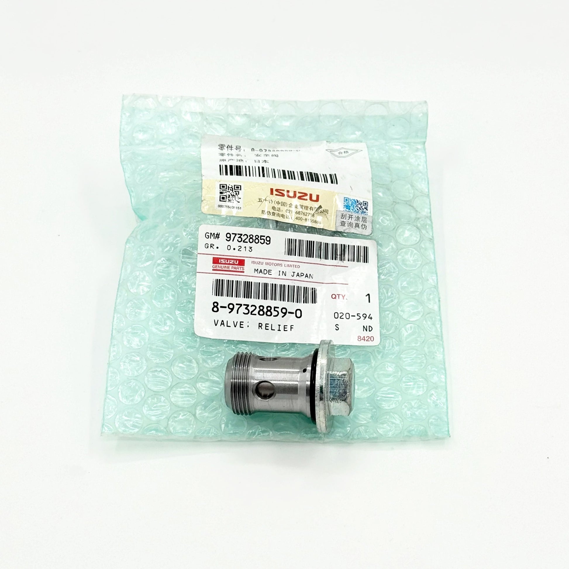 Valve Bypass Oil Relief for ISUZU NPR NPR - HD NQR 4HK1 5.2L 07 - 24 OEM - GoTrucky