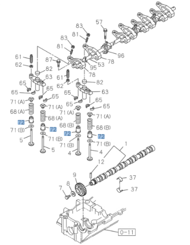 Valve Oil Seal For Isuzu NRR NQR NPR - HD NPR 4HK1 5.2L 07 - 25 - GoTrucky