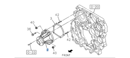 Water Pump for ISUZU 4JJ1 3.0L NPR 2010 - 2013 - GoTrucky