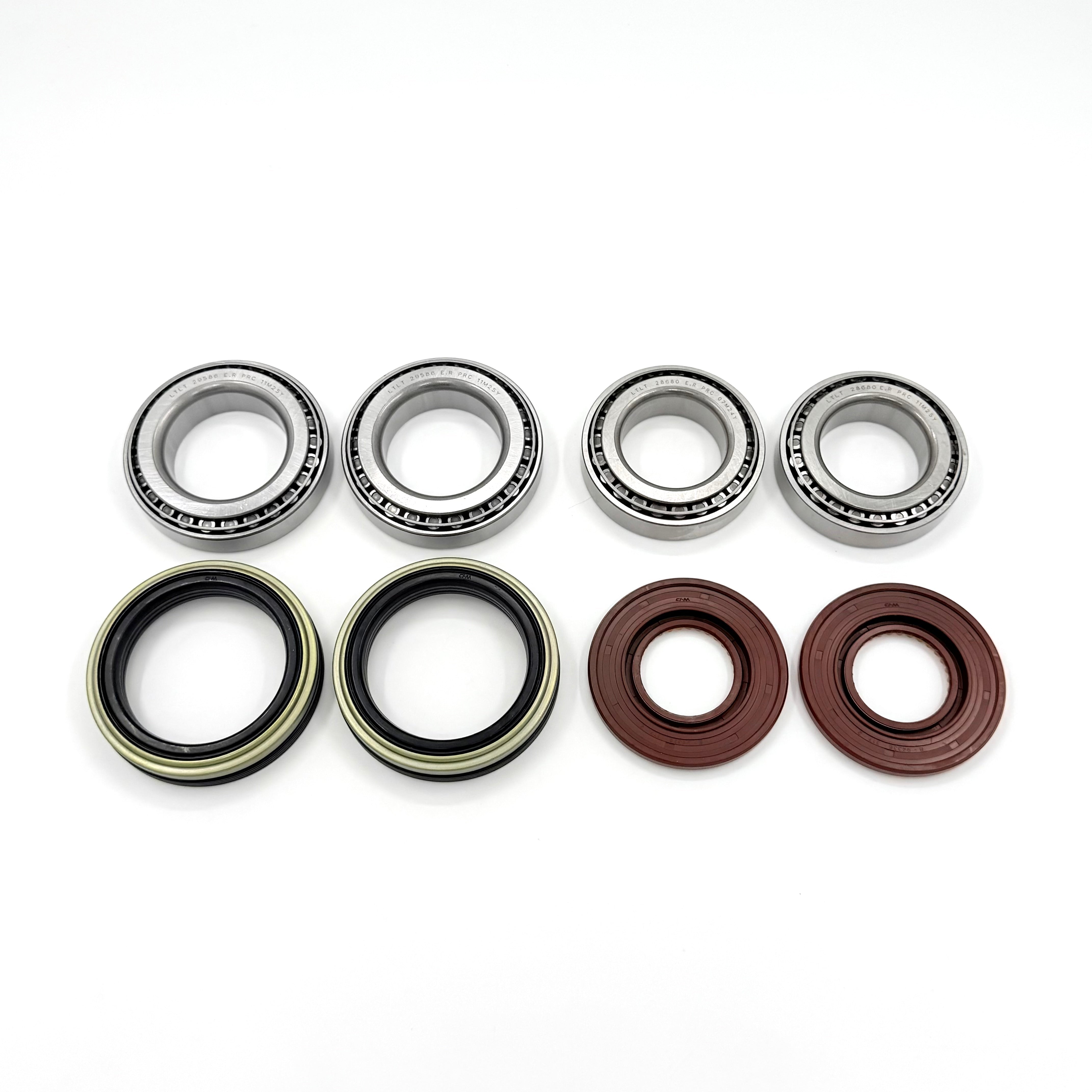 Wheel Hub Rear Set 4x Bearing + 4x Oil Seal for ISUZU NPR NPR - HD NQR 94 - 24 12000 LBS - GoTrucky